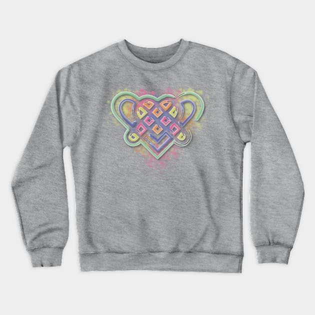 Celtic At Heart Crewneck Sweatshirt by alifefullofsweetthings